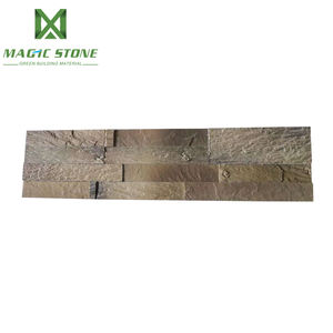 Carrelage mural en argile flexible MCM DIY Striped Stone Series Auto-adhésif en céramique Protection de l'environnement - Product Image 5