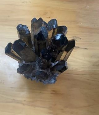 ควอตซ์คลัสเตอร์ควันเทียม