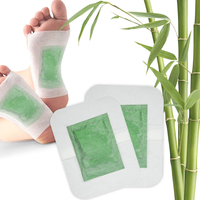 Patchs pour les pieds bio en gros au vinaigre de bambou 2-en-1 pour la santé des pieds