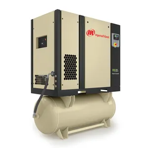 Compressor de ar de parafuso refrigerado a ar Ingersoll Rand RS Series RS4-37 4-37KW elétrico injetor de óleo