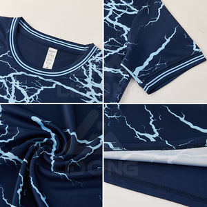 Camiseta de Fútbol Personalizada para Niños, 100% Poliéster, Económica, de Secado Rápido y Transpirable, Conjuntos de Camisetas de Fútbol para Niños - Product Image 4