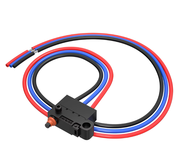 IP67 Waterproof Micro Switch Pre Wired 30CM Micro Limit Switch 22AWG Wire Sealed Push Button Switch for Car Truck
