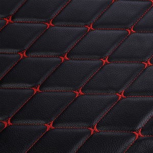 Tapis de sol de voiture en similicuir PU extensible, imperméable et anti-moisissure, avec dos tricoté, pour chaussures de golf et canapé - Product Image 6