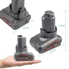 Сменный аккумулятор RHY для AEGs для RIDGIDs 10,8 V/12V 3.0Ah 4.0Ah 5.0Ah 6.0Ah L1240 L1215 R840084 литий-ионные аккумуляторы - Product Image 3