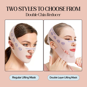 Mascarilla Facial Unisex Plegable para Lifting Facial en V, Banda Reductora para el Pliegue Nasolabial y Estiramiento de la Mandíbula, Envoltura de Cuidado Diario de Belleza - Product Image 4