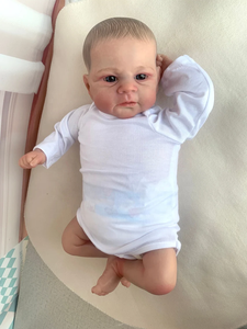 Khuôn miễn phí sơ sinh món quà giáng sinh bebe dễ thương thực tế đầy đủ cơ thể Silicone sống động như thật em bé tái sinh - Product Image 3