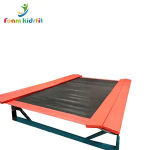 ZONWINXIN fornitura di fabbrica comodo grande bambini lungo trampolino a rete per la pista di caduta