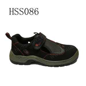 Zuecos de Seguridad LXG, Resistentes al Calor del Verano, Diseño con Cinta Mágica, Antiestáticos, Manos Libres, Negros, para Hombre/Mujer, Modelo <span class=keywords><strong>HSS86</strong></span> - Product Image 2