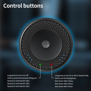 جهاز توقيت محمول ذكي قابل لإعادة الشحن للسيارة بخاخ ناشر أسود <span class=keywords><strong>Nano</strong></span> بخاخ - Product Image 3