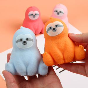 Jouet anti-stress Beejay pour enfants et adultes, adorable <span class=keywords><strong>animal</strong></span> réaliste, adorable paresseux, jouets à presser en TPR - Product Image 6