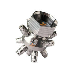 Đa Đầu Bể Rửa Phun Cố Định 13Pcs Đầu 6353 Thép Không Gỉ Có Thể Tháo Rời Máy Bay Phản Lực Đầy Đủ Hình Nón Phun Vòi Phun - Product Image 3