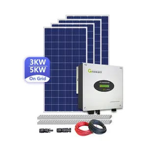 Sistema de energia solar inteligente de tecnologia avançada avançada 1KW para ventilador e luz de TV de computador de geladeira