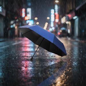Promotional Full Automatic Open Close 3 Folding Polyester Pongee Travel <b>Windproof</b> <b>Umbrella</b> for Gift With Logo Vintage - Product Image 5