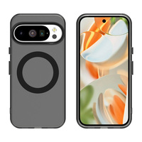 Coque de téléphone magnétique PC dur en TPU souple mat coloré pour Google pixel 10 pro XL/pixel 10/10pro/9A/9/9Pro étui de téléphone portable