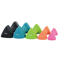 Smartfit Design Triangle Haltères Néoprène Vinyle & Néoprène Haltères Pour Enfants Et Femmes