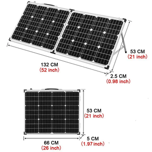 Panneaux solaires pliables portables en gros de Chine 100W 150W 200W 300W 400W 500W 1000W - Product Image 2