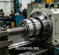 Roulement de support de vis à billes 15*60*25mm ZKLF1560-2RS-XL, roulement à billes à contact angulaire axial