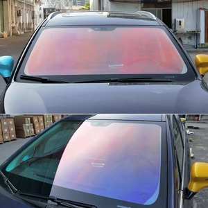 Película <span class=keywords><strong>Aislante</strong></span> <span class=keywords><strong>para</strong></span> <span class=keywords><strong>Ventanas</strong></span> de Auto de PET de 1MIL de Grosor, 99% de Protección UV, Garantía de 3 Años <span class=keywords><strong>para</strong></span> Parabrisas Delantero - Product Image 2