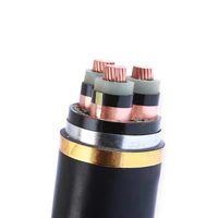 Cable de Potencia VV/VAV de 26/35kV, ISO9001, para Acero Blindado, Cobre, Resistente a los Rayos UV/Al Agua, Aislamiento de PVC, Alta Tensión, para Construcción