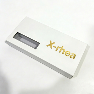 Cajas de Papel Rígido Magnéticas Seguras con Ventana Transparente Estilo Libro para Empaque de Viales de Péptidos en Botellas Pequeñas con Estampado de Lujo - Product Image 2