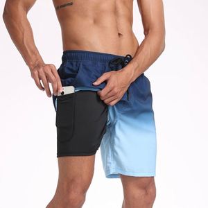 Summer New <b>Men's</b> Shorts Fashion Holiday Beach Short Pants Custom Pattern Board Shorts 4 Way Stretch Plus Size <b>Men</b> Swim <b>Trunks</b> - Product Image 1