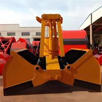 Grappin hydraulique sans fil télécommandé MRT, conception à double lobe et quatre cordes, capacité 6-12m, ouverture de mâchoire 4500mm pour toutes les excavatrices