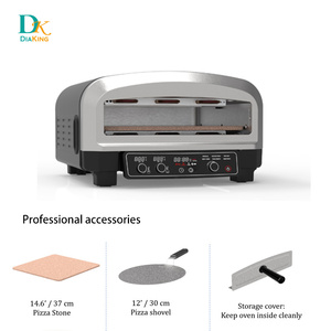 14.6 pollici per uso domestico all'aperto macchina per il ristorante attrezzature per la <span class=keywords><strong>Pizza</strong></span> forno - Product Image 6