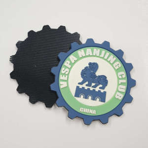 XP-OEM Luxury Brand Custom Logo Soft PVC Patch Strong Fashionable PVC Label for Sports Bags - Product Image 1