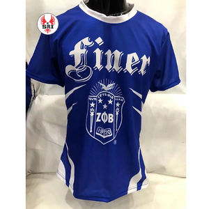 Jersey de Algodón Griego Bordado de la Hermandad Zeta Phi Beta para Mujer |   Camiseta de Jersey de Algodón Personalizada Bordada de la Hermandad ZPB para Mujer - Product Image 3