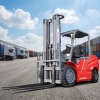 Montacargas Eléctrico de Litio Liftron CPD35L de 3500 kg para Movimiento de Materiales en Almacenes Agrícolas y Pavimentos Exteriores