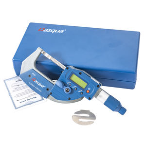 DASQUA 0-25mm 25-50mm 50-75mm मोटाई माइक्रोमीटर इलेक्ट्रॉनिक डिजिटल त्वरित स्थानांतरित ब्लेड माइक्रोमीटर विशेष माइक्रोमीटर - Product Image 6