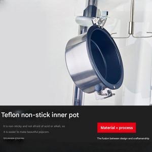 Arabalı ve Ticari Vitrin Tasarımlı Elektrikli Patlamış Mısır Makinesi, Fast Food ve Etkinlik İşletmeleri için - Product Image 5