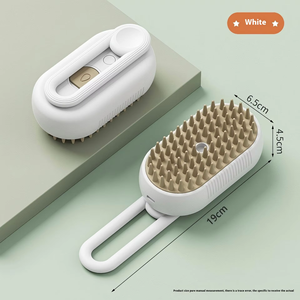 Brosse Vapeur Électrique 3 en 1 pour Chats <span class=keywords><strong>et</strong></span> Chiens, Pulvérisateur de Massage, Outil de Toilettage <span class=keywords><strong>et</strong></span> Démêlage - Product Image 2
