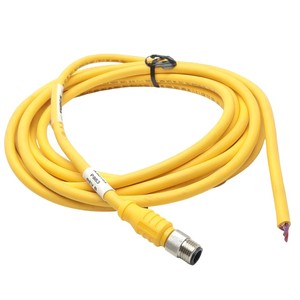 Cable de alimentación SBE 5T-8 de un solo extremo, conector macho de 5 pines 12in-20 UNF, 250V 4A, 8m - Product Image 3
