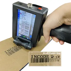 New Design Date Code Printer Handheld Hand Held Inkjet Ink Jet Printer Coding Machine For INCODE