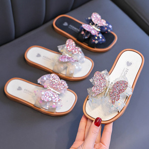 Chaussons Papillon Dansants - Nouveau Style d'Été - Semelles Souples Antidérapantes pour Intérieur et Extérieur - Jolies Claquettes Style Plage - Product Image 1