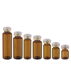 Frascos de Vidrio Farmacéuticos Pequeños de 5ml 7ml 8ml 10ml 12ml 15ml 20ml 25ml 30ml para Inyección, Tipo Tubo para Penicilina - Product Image 1