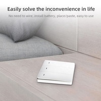 Interrupteur de Scène Zigbee Personnalisé avec Icônes, Capteur à Bouton 3 Gangs Decora, Panneau de Contrôle à Clic Unique, Sans Fil, à Piles