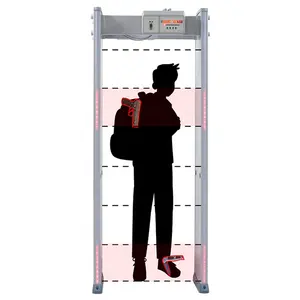 Safeagle OEM 6 Zones Walk Through Type Stationary Arched Metal Detectors Manufacturer