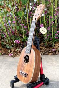 Precio al por mayor marca aiersi 21 pulgadas Koa <span class=keywords><strong>piña</strong></span> soprano <span class=keywords><strong>ukelele</strong></span> logotipo personalizado hecho <span class=keywords><strong>ukelele</strong></span> guitarra instrumento musical fábrica - Product Image 2
