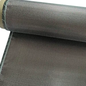 Factory Direct Red\/Silver Color 3k Plain weave Carbon fiber fabric cloth