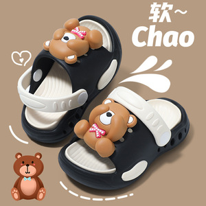 รองเท้าเด็ก ระบายอากาศได้ดี แฟชั่นสไตล์เกาหลี EVA สำหรับฤดูร้อน เด็กชายและเด็กหญิง กันน้ำ น้ำหนักเบา พื้นนุ่ม - Product Image 1