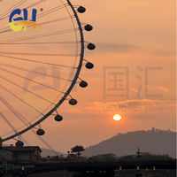Fun Amusement Theme Park Rides Chine Outdoor High Quality Big 89m Grande roue Rides à vendre