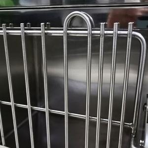 PetFit veteriner için dereceli paslanmaz çelik köpek kafesi hayvan hastane <span class=keywords><strong>Pet</strong></span> yatılı hizmeti katı desen kapalı büyük her mevsim - Product Image 4