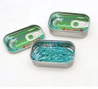 Boîtes en fer blanc personnalisées avec logo, prix de gros, qualité alimentaire, fabricant de boîtes vides rectangulaires pour sardines, viande de crabe, bonbons, mise en conserve
