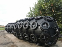 Fenders gonflables en caoutchouc de type Yokohama pour navires marins STS haute pression