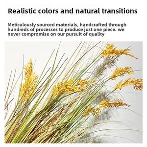 Épis de blé artificiels, tiges de riz, plantes de roseaux, décorations, ornements, bouquets de fleurs d'intérieur et d'extérieur, accessoires de scène - Product Image 4
