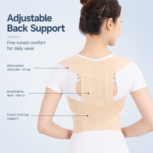 도매 조절 가능 의료용 자세 교정 편안한 맞춤형 등받이 벨트 자세 교정기 - Product Image 2