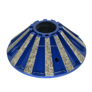 Forma de rueda de perfilado CNC E-Ruta biselada de 45 grados E20/E30/E40mm Broca de enrutador de diamante segmentada para granito mármol cuarzo - Product Image 5