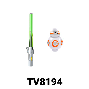 TV6120 TV6121 สงครามอวกาศ วูล์ฟแพ็ค โคลนทรูเปอร์ พโล คูน ดาร์ธ มาลัก จีโอนอซิอัน ซอมบี้ โปเกิล สกายวอล์คเกอร์ มินิบริคส์ ของเล่นเด็ก - Product Image 6